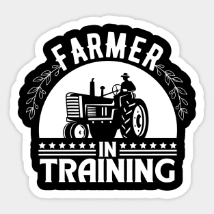 Farmer in training - gardening planter Sticker